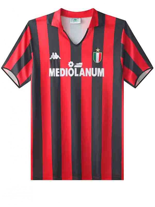 AC Milan home jersey mens retro shirt 1988-1989